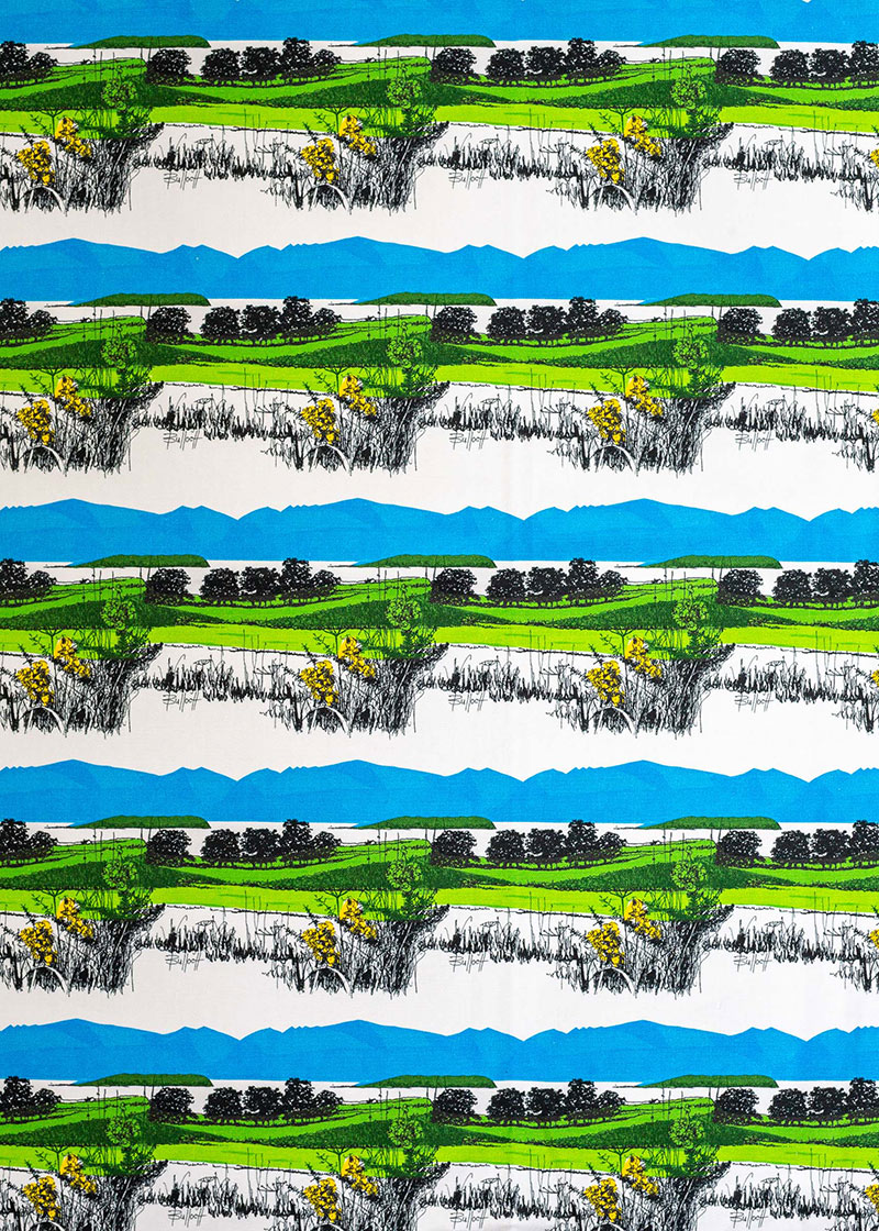 Sleeping Warrior fabric by the metre by Sarah Jane Hemsley