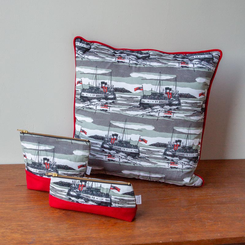 Waverley Dark Grey Glasses Case by The Bulloch Collection
