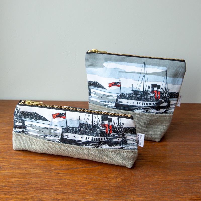 Waverley Pale Grey Glasses Case by The Bulloch Collection