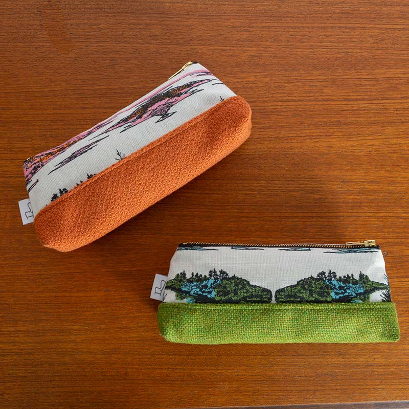 Burnt Island Glasses Case by Sarah Jane Hemsley