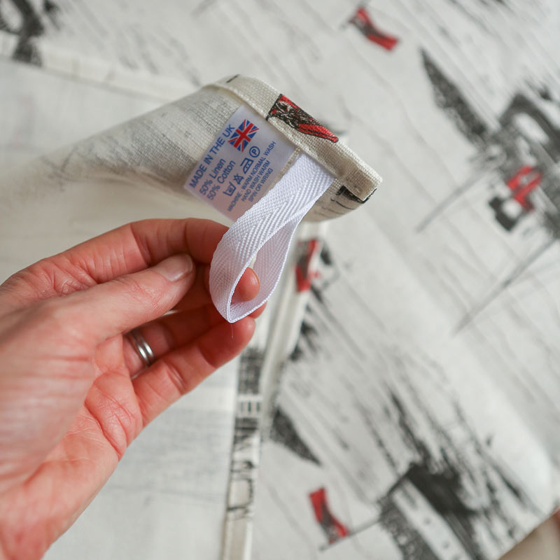Waverley Monochrome linen Tea Towel